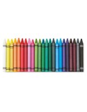 Étui Personnalisé de 30 Crayons Cire - Idéal pour Offrir STRIPER pas cher Matières : cire Couleurs : beige cadeau entreprise pas