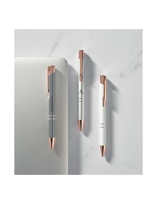Stylo en Aluminium Recyclé BERN ROSE