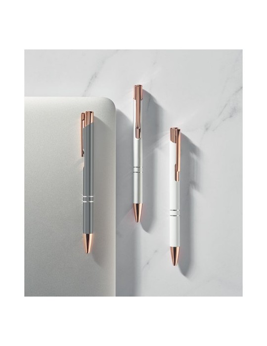 Stylo en Aluminium Recyclé BERN ROSE