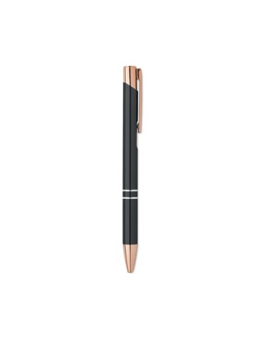 Stylo  en aluminium recyclé BERN ROSE Matières : aluminium recyclé  Couleurs : noir cadeau collaborateur premium