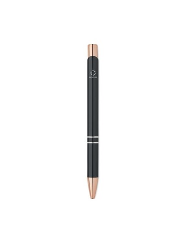 Stylo  en aluminium recyclé BERN ROSE Matières : aluminium recyclé  Couleurs : noir cadeau collaborateur premium