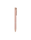 Stylo  en aluminium recyclé BERN ROSE Matières : aluminium recyclé  Couleurs : beige objet promotionnel éco-responsable
