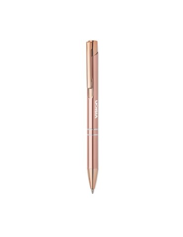 Stylo  en aluminium recyclé BERN ROSE Matières : aluminium recyclé  Couleurs : beige goodies publicitaire durable