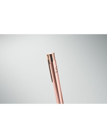 Stylo  en aluminium recyclé BERN ROSE Matières : aluminium recyclé  Couleurs : beige objet promotionnel éco-responsable