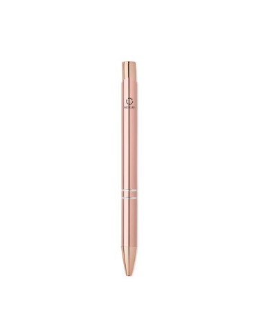 Stylo  en aluminium recyclé BERN ROSE Matières : aluminium recyclé  Couleurs : beige accessoire événementiel unique