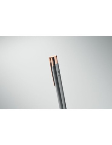 Stylo  en aluminium recyclé BERN ROSE Matières : aluminium recyclé  Couleurs : titane personnalisable avec votre logo