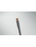 Stylo  en aluminium recyclé BERN ROSE Matières : aluminium recyclé  Couleurs : titane personnalisable avec votre logo