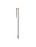Stylo  en aluminium recyclé BERN ROSE Matières : aluminium recyclé  Couleurs : argenté cadeau client original