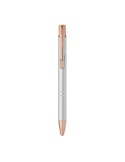Stylo  en aluminium recyclé BERN ROSE Matières : aluminium recyclé  Couleurs : argenté personnalisation sur mesure