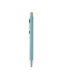 Stylo bille  en aluminium recyclé personnalisé BERGAMO Matières : aluminium recyclé  Couleurs : bleu bébé livraison express 24h 