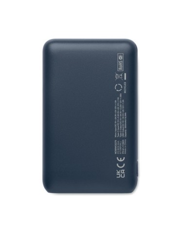 Powerbank  5000 mAh personnalisé POWER52C Matières : ABS Couleurs : bleu marine cadeau collaborateur premium