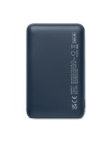 Powerbank  5000 mAh personnalisé POWER52C Matières : ABS Couleurs : bleu marine cadeau collaborateur premium