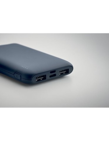 Powerbank  5000 mAh personnalisé POWER52C Matières : ABS Couleurs : bleu marine goodies publicitaire durable