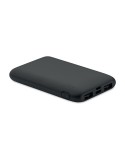 Powerbank  5000 mAh personnalisé POWER52C Matières : ABS Couleurs : noir cadeau entreprise pas cher