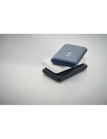 Powerbank  5000 mAh personnalisé POWER52C Matières : ABS Couleurs : noir marquage couleur éclatante