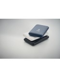 Powerbank  5000 mAh personnalisé POWER52C Matières : ABS Couleurs : noir marquage couleur éclatante