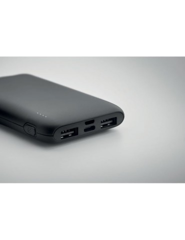 Powerbank  5000 mAh personnalisé POWER52C Matières : ABS Couleurs : noir objet promo petit budget