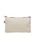 Pochette personnalisée en coton 340 gr/m² - PESACARA Matières : coton biologique Couleurs : rouge objet promotionnel éco-respons