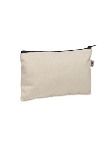 Pochette personnalisée en coton 340 gr/m² - PESACARA Matières : coton biologique Couleurs : noir cadeau entreprise pas cher
