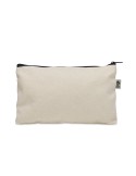 Pochette personnalisée en coton 340 gr/m² - PESACARA Matières : coton biologique Couleurs : noir personnalisation rapide en Fran