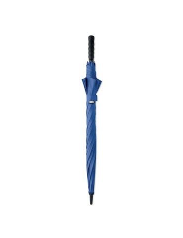 Parapluie coupe-vent pratique de 27'' personnalisé LLUVIA MO2286-06 Matières : PET recyclé Couleurs : bleu royal personnalisable
