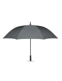 Parapluie coupe-vent pratique de 27'' personnalisé LLUVIA MO2286-06 Matières : PET recyclé Couleurs : gris personnalisable avec 