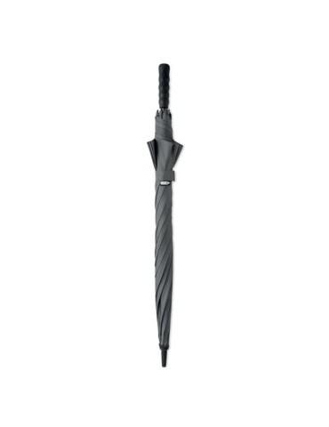 Parapluie coupe-vent pratique de 27'' personnalisé LLUVIA MO2286-06 Matières : PET recyclé Couleurs : gris goodies personnalisé 
