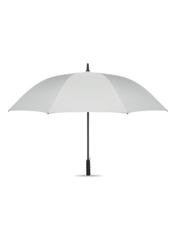 Parapluie coupe-vent pratique de 27'' personnalisé LLUVIA MO2286-06 Matières : PET recyclé Couleurs : blanc goodies publicitaire
