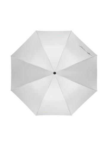 Parapluie coupe-vent pratique de 27'' personnalisé LLUVIA MO2286-06 Matières : PET recyclé Couleurs : blanc cadeau collaborateur