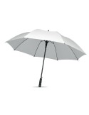 Parapluie coupe-vent pratique de 27'' personnalisé LLUVIA MO2286-06 Matières : PET recyclé Couleurs : blanc impression logo haut