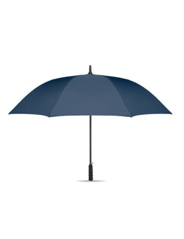 Parapluie coupe-vent pratique de 27'' personnalisé LLUVIA MO2286-06 Matières : PET recyclé Couleurs : bleu cadeau entreprise pas