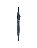 Parapluie coupe-vent pratique de 27'' personnalisé LLUVIA MO2286-06 Matières : PET recyclé Couleurs : bleu marquage couleur écla