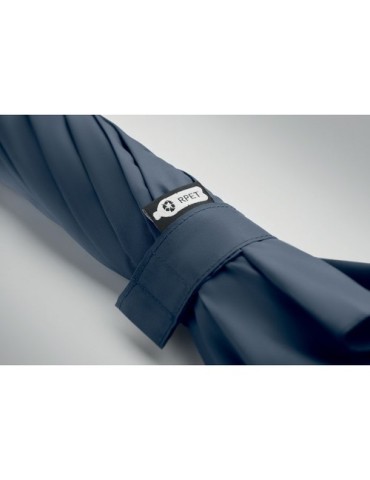 Parapluie coupe-vent pratique de 27'' personnalisé LLUVIA MO2286-06 Matières : PET recyclé Couleurs : bleu livraison express 24h