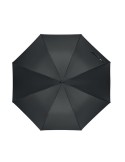 Parapluie coupe-vent pratique de 27'' personnalisé LLUVIA MO2286-06 Matières : PET recyclé Couleurs : noir marquage laser ultra 