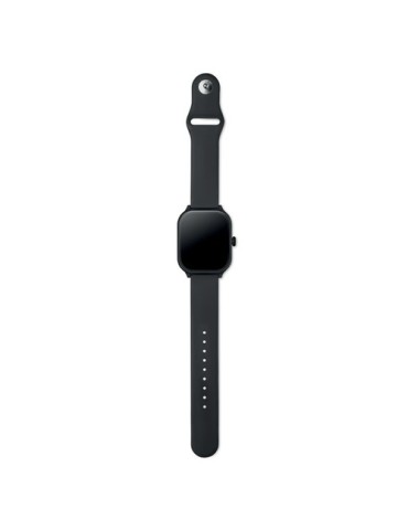 Montre sans fil de santé personnalisée et publicitaire - IRTO Matières : silicone Couleurs : noir 2