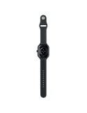 Montre sans fil de santé personnalisée et publicitaire - IRTO Matières : silicone Couleurs : noir marquage laser ultra précis