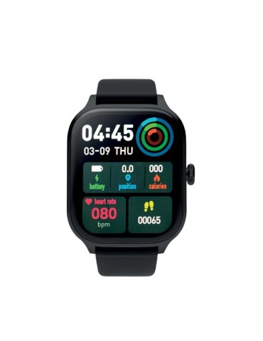 Montre sans fil de santé personnalisée et publicitaire - IRTO Matières : silicone Couleurs : noir livraison express 24h 48h
