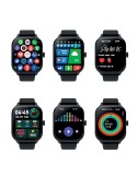 Montre sans fil de santé personnalisée et publicitaire - IRTO Matières : silicone Couleurs : noir impression logo haute qualité
