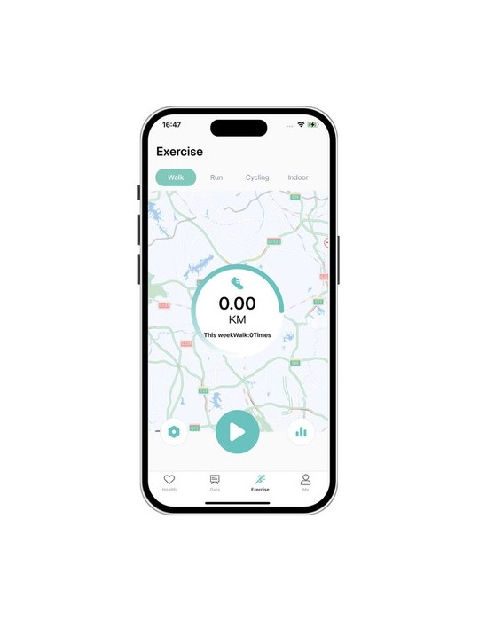 Montre de santé sans fil IRTO - Connectée et élégante