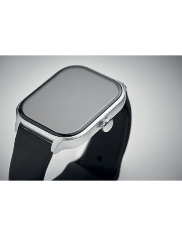 Montre sans fil de santé personnalisée et publicitaire - IRTO Matières : silicone Couleurs : argenté personnalisation sur mesure