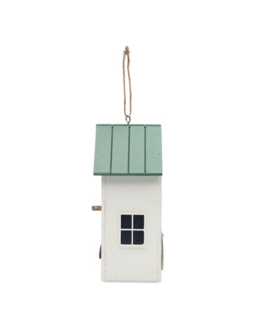 Maison d'oiseau en contreplaqué  personnalisé GREENJAY Matières : MDF Couleurs : blanc livraison express 24h 48h