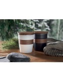 Gobelet Incassable Personnalisé 350 ml en Acier Inox WALNUT Couleurs : blanc Matières : acier inoxydable recyclé goodies entrepr
