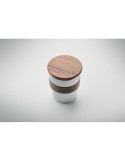 Gobelet Incassable Personnalisé 350 ml en Acier Inox WALNUT Couleurs : blanc Matières : acier inoxydable recyclé objet promo pet