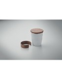 Gobelet Incassable Personnalisé 350 ml en Acier Inox WALNUT Couleurs : blanc Matières : acier inoxydable recyclé goodies publici