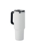 Gobelet isotherme personnalisé double paroi 1200ml SUMA Couleurs : blanc Matières : acier inoxydable recyclé cadeau collaborateu