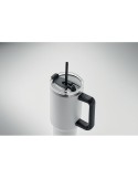 Gobelet isotherme personnalisé double paroi 1200ml SUMA Couleurs : blanc Matières : acier inoxydable recyclé impression logo hau