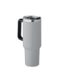 Gobelet isotherme personnalisé double paroi 1200ml SUMA Couleurs : gris Matières : acier inoxydable recyclé personnalisation rap
