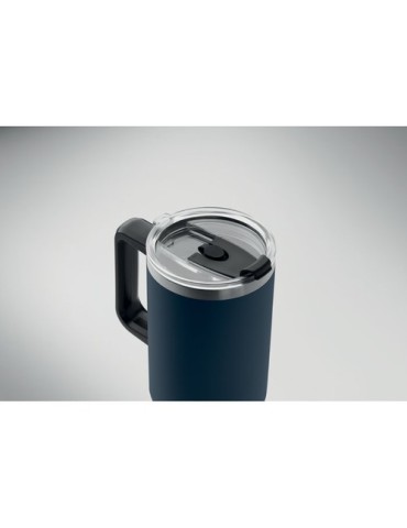 Gobelet isotherme personnalisé double paroi 1200ml SUMA Couleurs : bleu marine Matières : acier inoxydable recyclé livraison exp