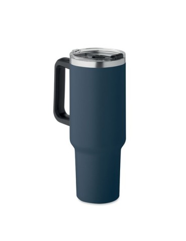 Gobelet isotherme personnalisé double paroi 1200ml SUMA Couleurs : bleu marine Matières : acier inoxydable recyclé goodies entre