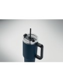 Gobelet isotherme personnalisé double paroi 1200ml SUMA Couleurs : bleu marine Matières : acier inoxydable recyclé cadeau client